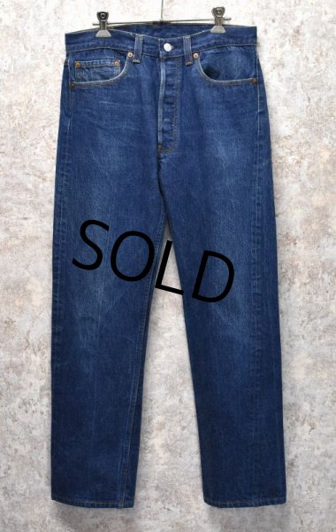画像2: 90's~【USA製】【ビンテージ】【LEVI'S】【リーバイス】501【デニムパンツ】【33ｘ33】  (2)