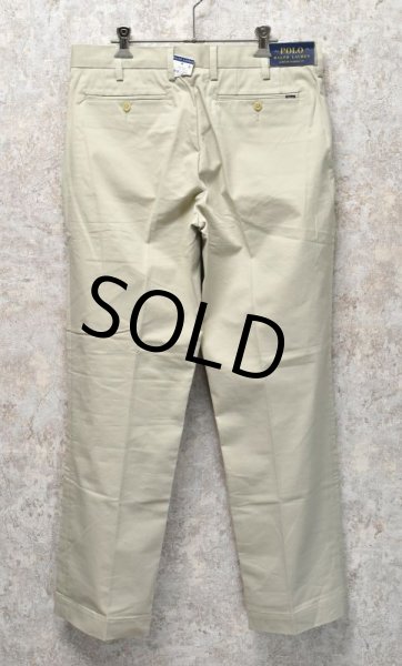 画像3: 【デッドストック】POLO RALPH LAUREN【ラルフローレン】オフホワイト【ストレッチクラシックフィット】【チノパンツ】コットンパンツ【32X30】  (3)