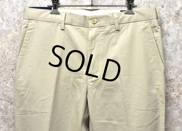 画像6: 【デッドストック】POLO RALPH LAUREN【ラルフローレン】オフホワイト【ストレッチクラシックフィット】【チノパンツ】コットンパンツ【32X30】  (6)