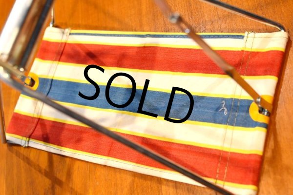 画像5: 60's~【デッドストック】コンパクト【フォールディングチェア】【折りたたみ椅子】  (5)