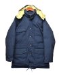 画像1: 【ビンテージ】【Eddie Bauer】【エディーバウアー】【黒タグ】【紺ｘベージュ】フード付き【ダウンジャケット】  (1)