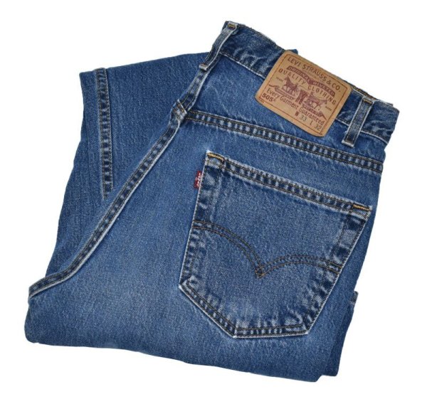 画像1: 【USA製】【ビンテージ】【LEVI'S】【リーバイス】【505】【デニムパンツ】【33×32】  (1)