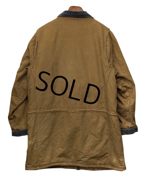 画像3: 90's 【ビンテージ】USA製 L.L.Bean【ＬＬビーン】【ブラウン×紺】ボア裏地付き【ジップアップジャケット】  (3)