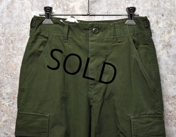 画像6: 【60's】【米軍実物】【ビンテージ】 【U.S.ARMY】【ノンリップ】【ジャングルファティーグパンツ】【S-R】  (6)
