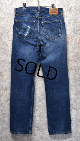 画像4: 【90's】【ビンテージ】【USA製】【LEVI'S】【リーバイス５０１】501【デニムパンツ】【32x32】  (4)