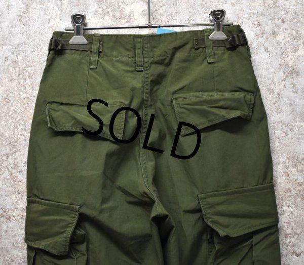 画像7: 【60's】【米軍実物】【ビンテージ】 【U.S.ARMY】【ノンリップ】【ジャングルファティーグパンツ】【S-R】  (7)