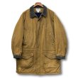 画像1: 90's 【ビンテージ】USA製 L.L.Bean【ＬＬビーン】【ブラウン×紺】ボア裏地付き【ジップアップジャケット】  (1)