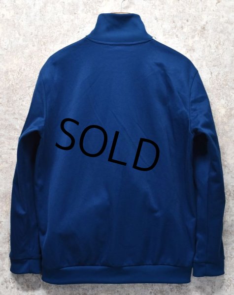 画像3: 【ビンテージ】【アディダス】adidas【インディゴブルー×白】ジャージ【トラックジャケット】【トラックジャージ】【サイズL】  (3)