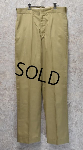 画像3: 【70's】【デッドストック】【ビンテージ】U.S.ARMY【米軍実物】【チノパンツ】【チノパン】【34×31】  (3)