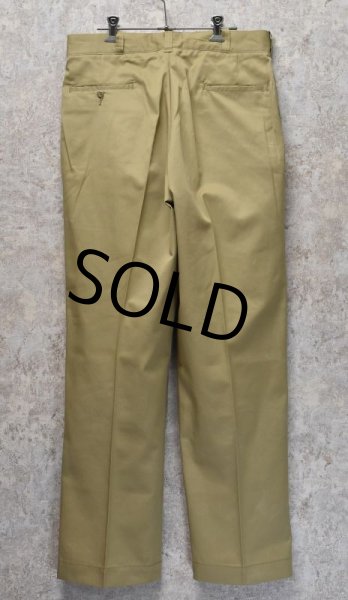 画像4: 【70's】【デッドストック】【ビンテージ】U.S.ARMY【米軍実物】【チノパンツ】【チノパン】【34×31】  (4)