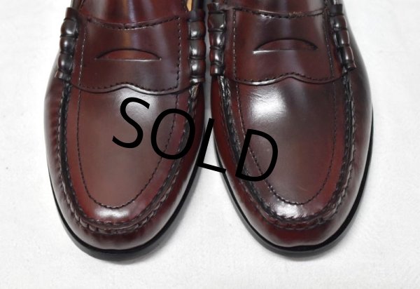 画像7: 程度良好!! USA製【ビンテージ】【タウンクラフト】TOWN CRAFT【ローファー】【赤茶】【8 EEE】【26cm程度】  (7)