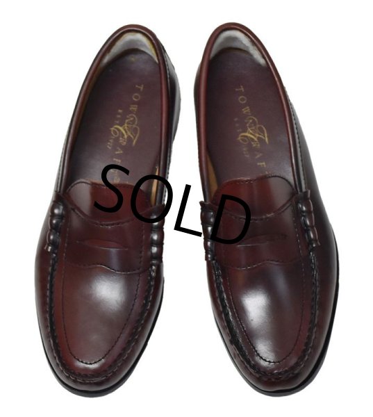 画像5: 程度良好!! USA製【ビンテージ】【タウンクラフト】TOWN CRAFT【ローファー】【赤茶】【8 EEE】【26cm程度】  (5)