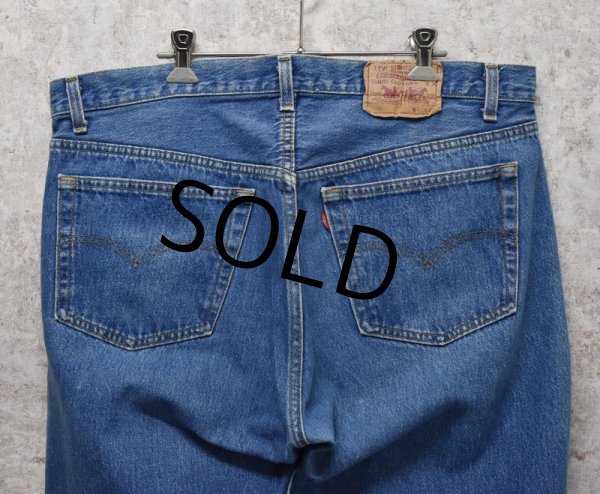 画像6: 【ビンテージ】【USA製】【LEVI'S】【リーバイス501】【デニムパンツ】【38×34】  (6)