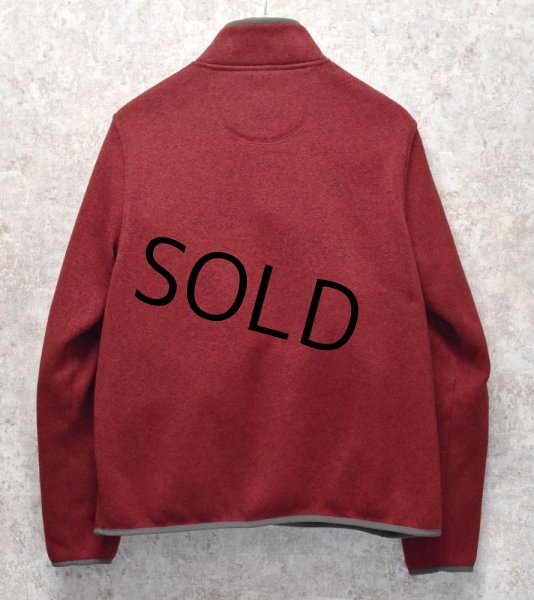 画像4: 程度良好!!【ＬＬビーン】【L.L.bean】【ボルドー×グレー】【フリース】【スナップＴ】サイズＬ  (4)