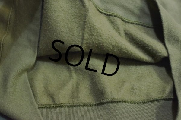 画像4: 【USA製】【ビンテージ】【USMC】【ODカラー】オリーブグリーン【スウェット】【サイズL】  (4)