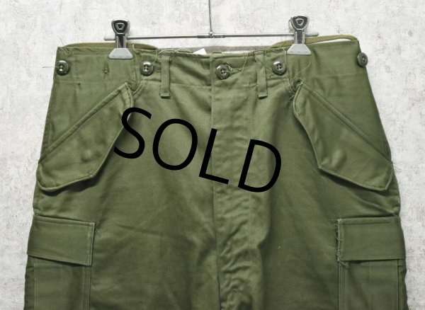 画像6: 【ほぼ未使用!!】【50's】U.S.ARMY【米軍実物】【M-51】【フィールドトラウザーズ】【フィールドパンツ】【カーゴパンツ】【S-Long】  (6)