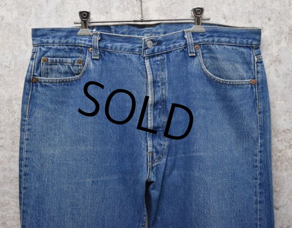 画像5: 【ビンテージ】【USA製】【LEVI'S】【リーバイス501】【デニムパンツ】【38×34】  (5)