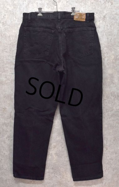 画像5: 【ビンテージ】【90's】USA製【LEVI'S】【リーバイス５４５】545【黒】【デニムパンツ】ブラックデニム【38ｘ29】  (5)