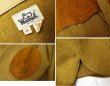 画像2: 【70's~】【ビンテージ】【ウールリッチ】【Woolrich】【茶色×マスタードイエロー】【ウールｘスエード】【シャツジャケット】【サイズ ＸＬ】   (2)