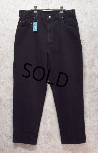 画像3: 【ビンテージ】【90's】USA製【LEVI'S】【リーバイス５４５】545【黒】【デニムパンツ】ブラックデニム【38ｘ29】  (3)