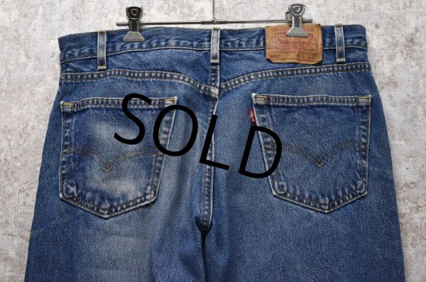 画像6: 90’ｓ~【USA製】【ビンテージ】【LEVI'S】【リーバイス】【505】【デニムパンツ】【36×32】  (6)