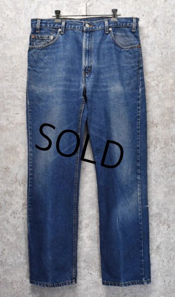 画像2: 90’ｓ~【USA製】【ビンテージ】【LEVI'S】【リーバイス】【505】【デニムパンツ】【36×32】  (2)