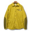 画像1: 程度良好!!【ノースフェイス】【the north face】【黄色】マーブルイエロー【フリースジャケット】フリースシャツ【サイズＸＬ】  (1)