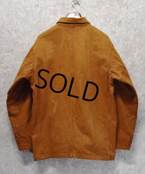 画像3: 90's~【ビンテージ】【JORDACHE AMERICA】ブラウン 【コットンジャケット】カバーオール【サイズXL】  (3)