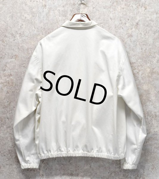 画像4: オールド【ラルフローレン】【POLO RALPH LAUREN】【ホワイト】【ブルゾン】スウィングトップ【サイズＬ】  (4)