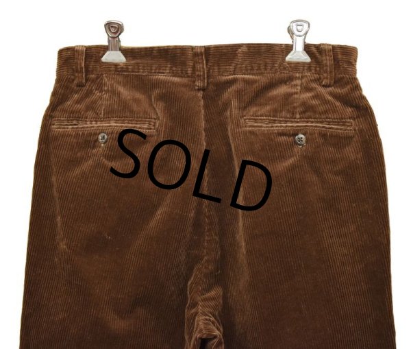画像5: 【ラルフローレン】POLO RALPH LAUREN【ブラウン】【２タック】【コーデュロイパンツ】【32X30】  (5)
