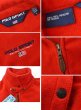 画像2: ほぼ未使用!!【POLO SPORTS】【ポロスポーツ】POLO RALPH LAUREN【赤】フリースブルゾン【ブルゾン】【サイズＬ】  (2)