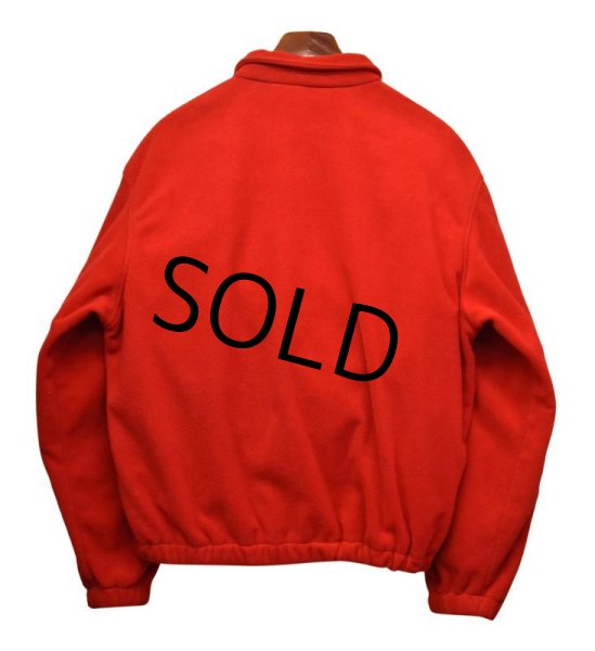 画像3: ほぼ未使用!!【POLO SPORTS】【ポロスポーツ】POLO RALPH LAUREN【赤】フリースブルゾン【ブルゾン】【サイズＬ】  (3)