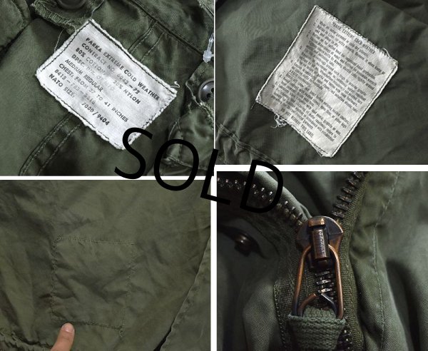 画像2: 70 's【U.S.ARMY】【ビンテージ】【米軍実物】【M-65】【フィッシュテイルパーカー】【モッズコート】モッズパーカー【M-R】  (2)