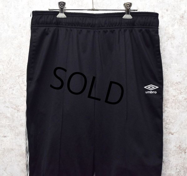 画像5: ビンテージ【UMBRO】【アンブロ】【黒×サイドロゴライン】【ジャージパンツ】【サイズXL】  (5)