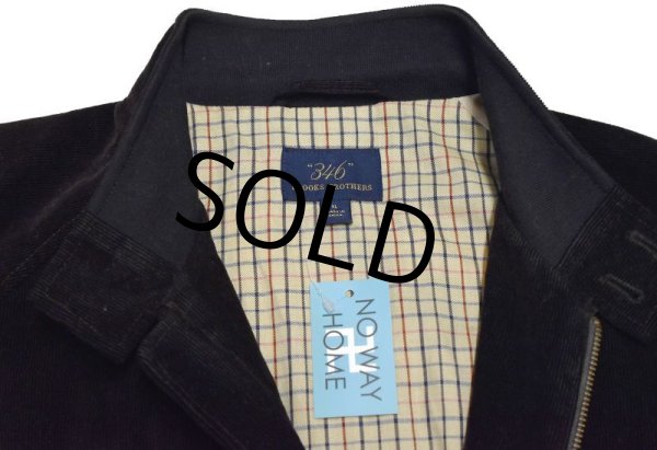 画像3: 【Brooks Brothers】【ブルックスブラザーズ】【346】【こげ茶】【コーデュロイ】コーデュロイブルゾン【ジップアップブルゾン】【サイズXL】  (3)