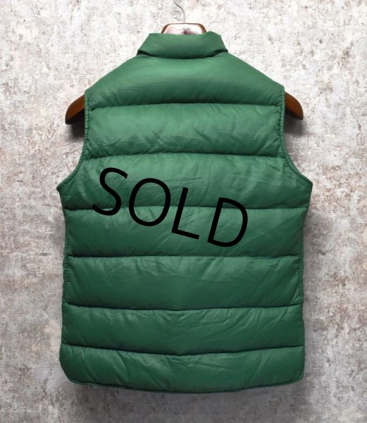 画像3: 70's【USA製】【ビンテージ】【ＬＬビーン】【L.L.bean】【筆記体】【緑】【ダウンベスト】【レディースＭ】  (3)
