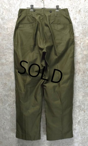 画像5: 【デッドストック】40's【ビンテージ】【米軍実物】U.S.ARMY【M43】【13スターボタン】フィールドパンツ【フィールドトラウザーズ】【32×30】  (5)