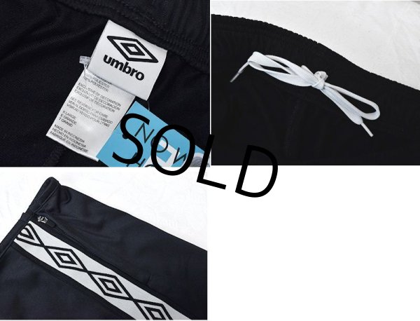 画像3: ビンテージ【UMBRO】【アンブロ】【黒×サイドロゴライン】【ジャージパンツ】【サイズXL】  (3)