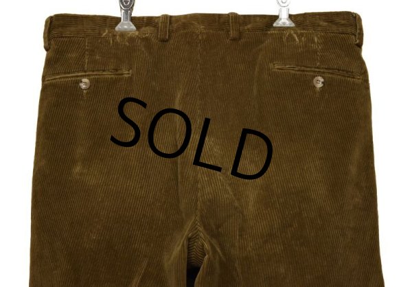 画像6: ビンテージ【Eddie Bauer】【エディーバウアー】【ブラウン】【２タック】【コーデュロイパンツ】【黒タグ】【W36】  (6)
