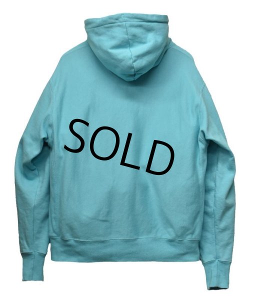 画像3: ビンテージ【Champion】【チャンピオン】【リバースウィーブ】【水色】【無地】【パーカー】【サイズL】  (3)