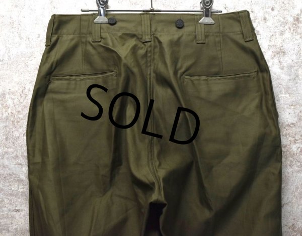 画像7: 【デッドストック】40's【ビンテージ】【米軍実物】U.S.ARMY【M43】【13スターボタン】フィールドパンツ【フィールドトラウザーズ】【32×30】  (7)