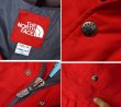 画像2: 90’s~【ビンテージ】USA製【The north face】【ザ ノースフェイス】【赤ｘグレー】【ゴアテックスジャケット】【サイズＸＬ】  (2)