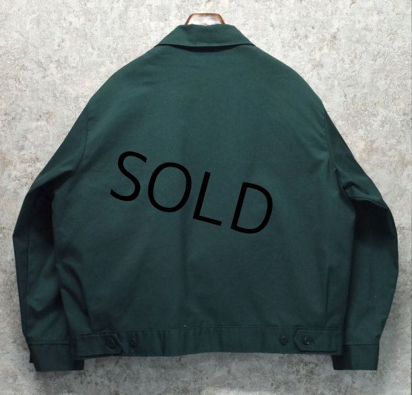画像4: 90's~【ビンテージ】【USA製】【程度良好‼】【ビンテージ】【緑】【中綿入りライナー付き】【ワークジャケット】【ジップアップブルゾン】【サイズXXL】  (4)
