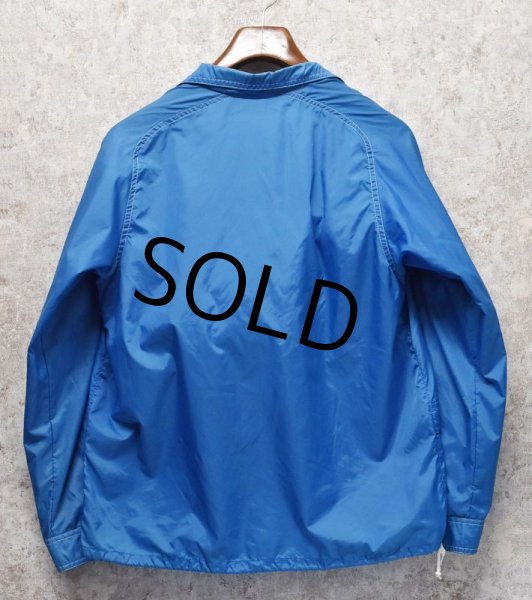 画像3: 80's【ビンテージ】【WHITE STAG】【4Seasons】【ホワイトスタッグ】【青】【ナイロン】 【ウィンドブレーカー】【サイズL】  (3)