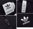 画像2: 【ビンテージ】【アディダス】adidas【黒×白】ナイロンジャケット【トラックジャケット】【トラックジャージ】【サイズL】  (2)