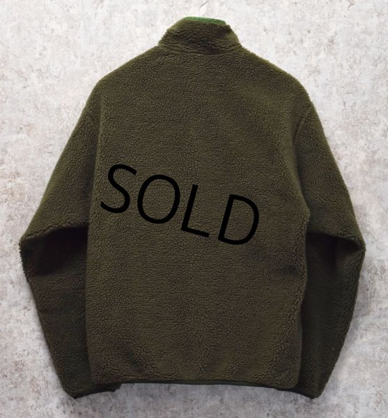画像5: ビンテージ【パタゴニア】patagonia【緑×グレー】【リバーシブル】【スナップT】Men's Reversible Snap-T Pullover 【Ｌ程度】  (5)