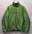 画像1: ビンテージ【パタゴニア】patagonia【緑×グレー】【リバーシブル】【スナップT】Men's Reversible Snap-T Pullover 【Ｌ程度】  (1)