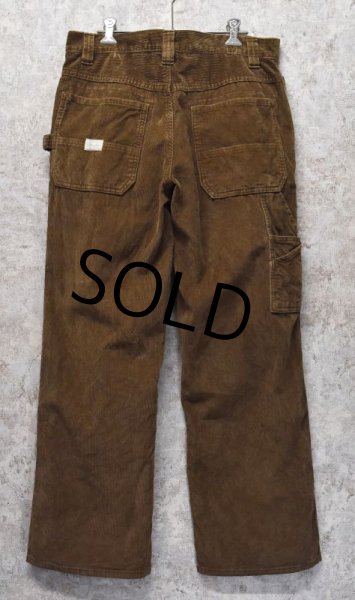 画像4: 【ビンテージ】【OLDNAVY】オールドネイビー【ブラウン】茶色 コーデュロイ【ペインターパンツ】【ワークパンツ】【32×30】  (4)
