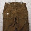 画像5: 【ビンテージ】【OLDNAVY】オールドネイビー【ブラウン】茶色 コーデュロイ【ペインターパンツ】【ワークパンツ】【32×30】  (5)