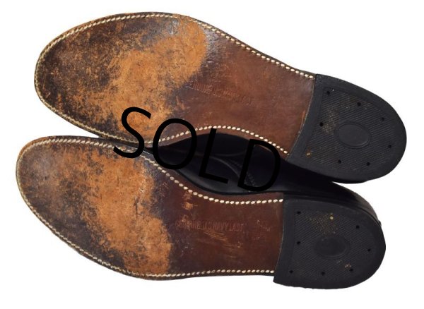 画像8: 40's【ビンテージ】米軍実物【U.S.NAVY】【サービスシューズ】【10 C】28cm程度  (8)